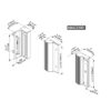 Electro Magnetic Lock with Handle, 660 lbs. pulling force, Black - Image 3