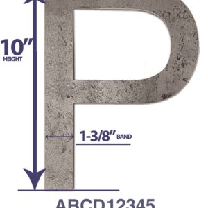 Letters-10"Helvetica Bold Letter